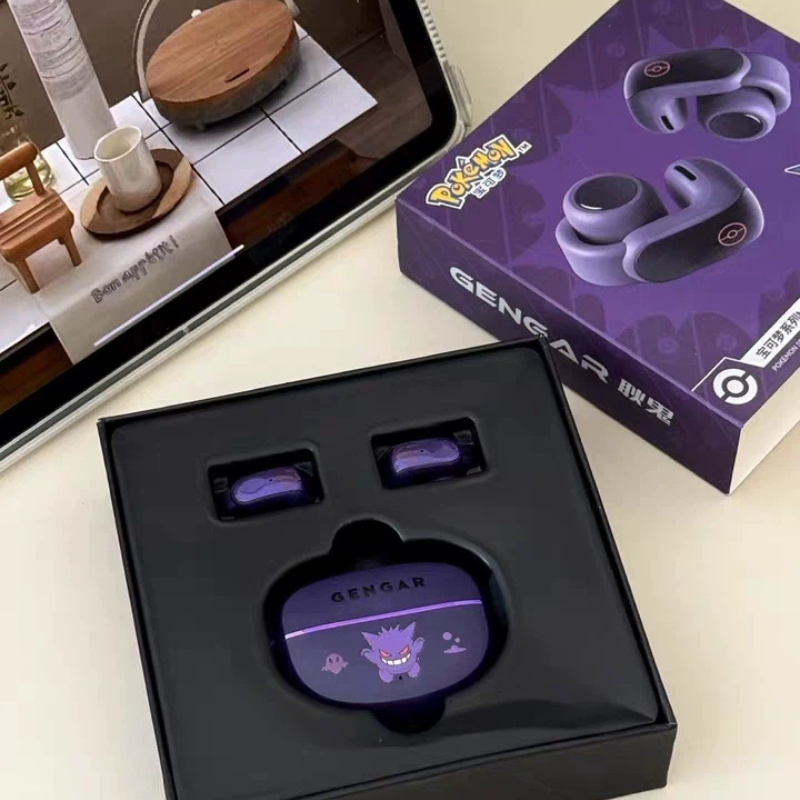 Bluetooth Headset On Ear - Anime Pokemon Gengar Figürlü Bluetooth Kulaklık,