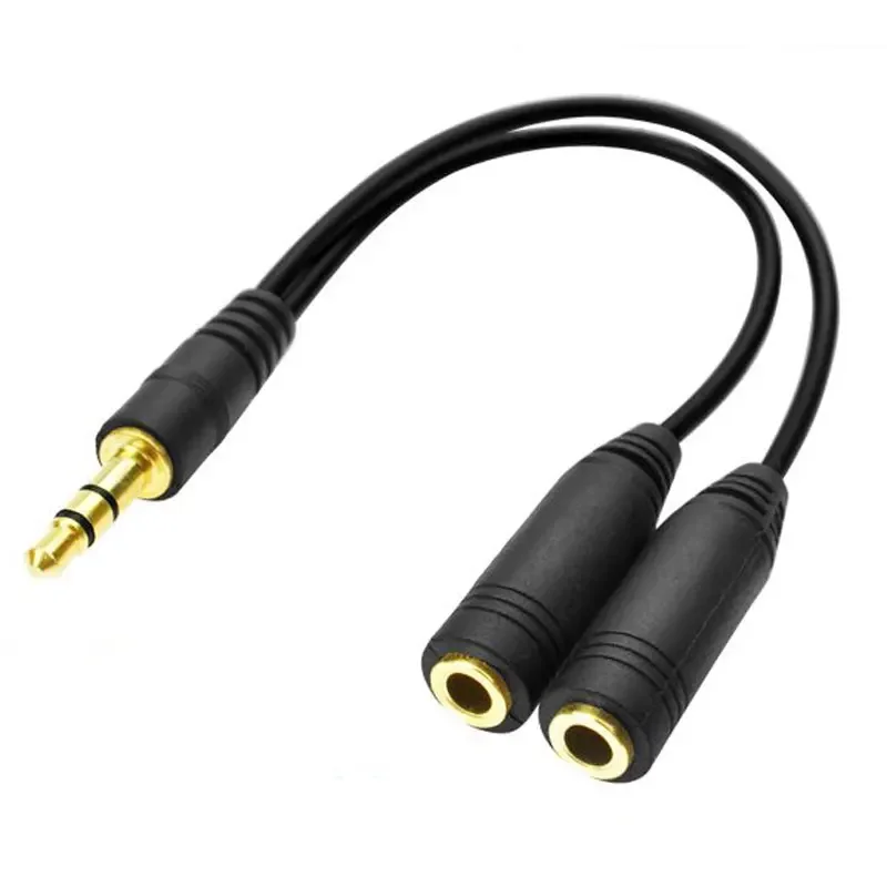 Audio Splitter Y - Kulaklık Ayırıcı, 3,5 mm Uzatma Kablosu