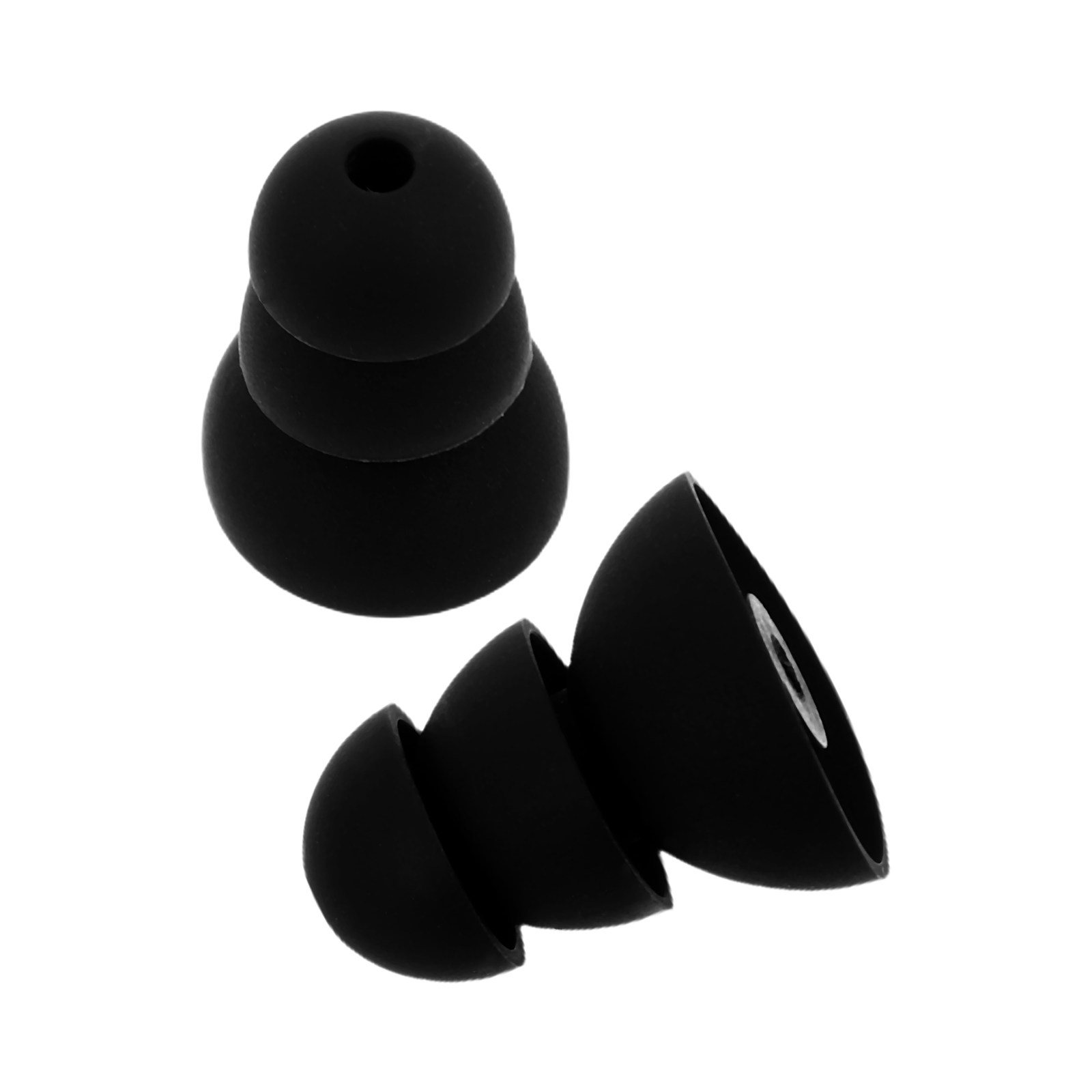 Silicone Ear Tip Replacement - 2 adet Yumuşak Silikon Kulaklık Ucu,