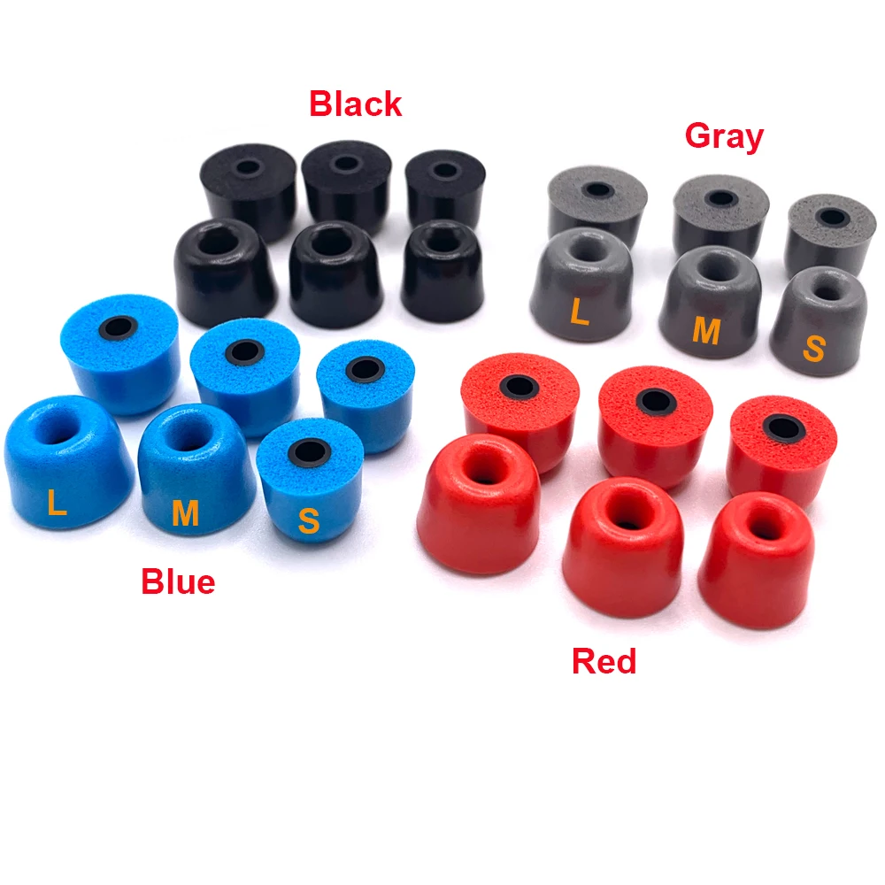 Earphone Foam Tip - 20 çift ANJIRUI T100 hafızalı köpük