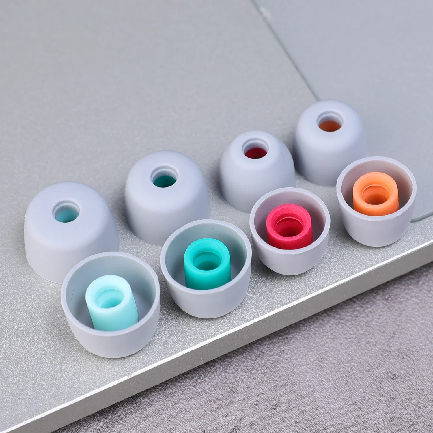 Silicone Ear Tip Replacement - Gürültü Önleyici Kulaklıklar Yumuşak Silikon Kulak