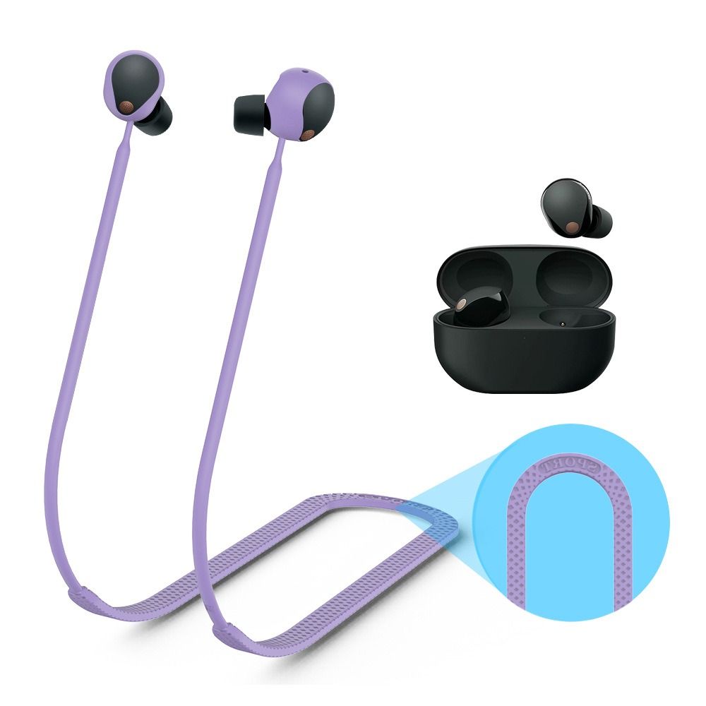 Sony Headphone Wf-1000Xm5 - Kayıp Önleyici Kulaklık İpi Silikon Kablosuz