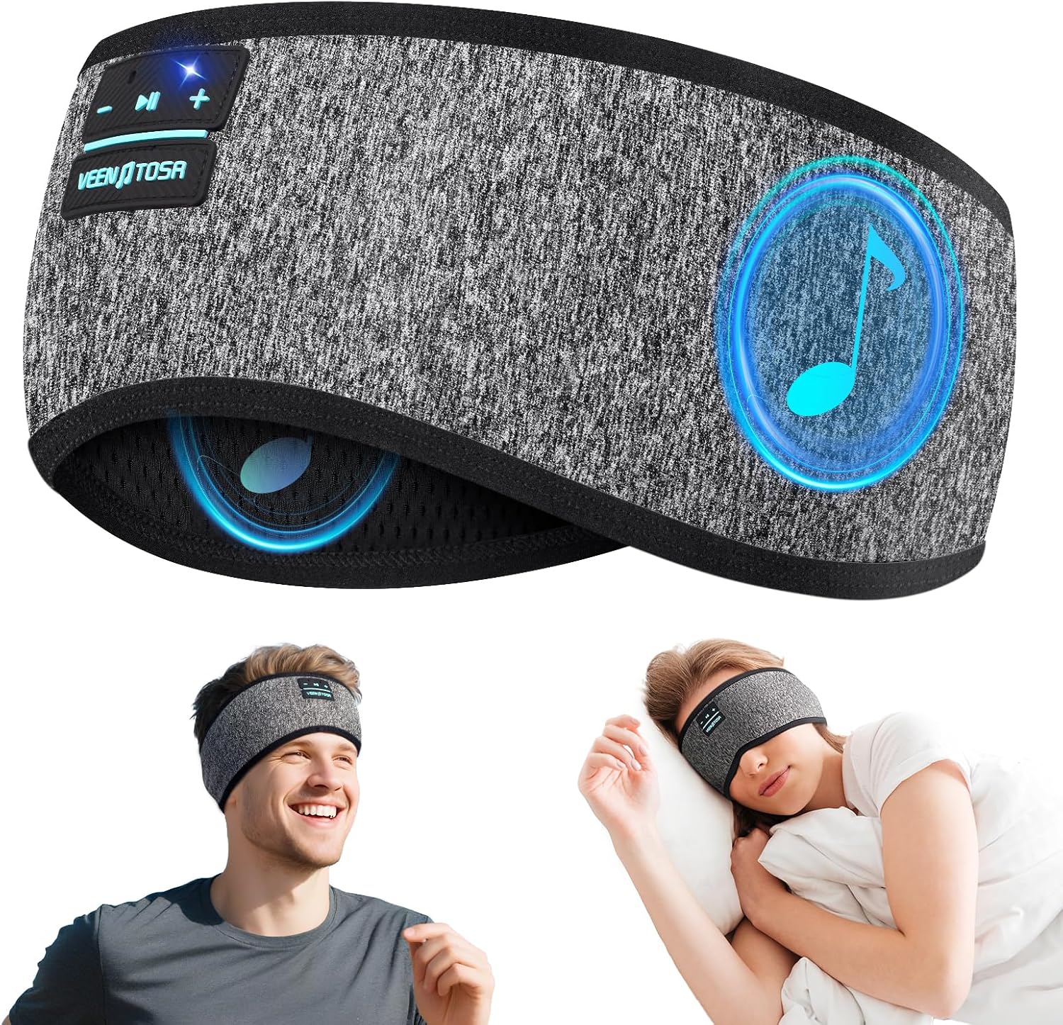Bluetooth Headset On Ear - Bluetooth Kulaklık Spor Yan Uyku Bandı