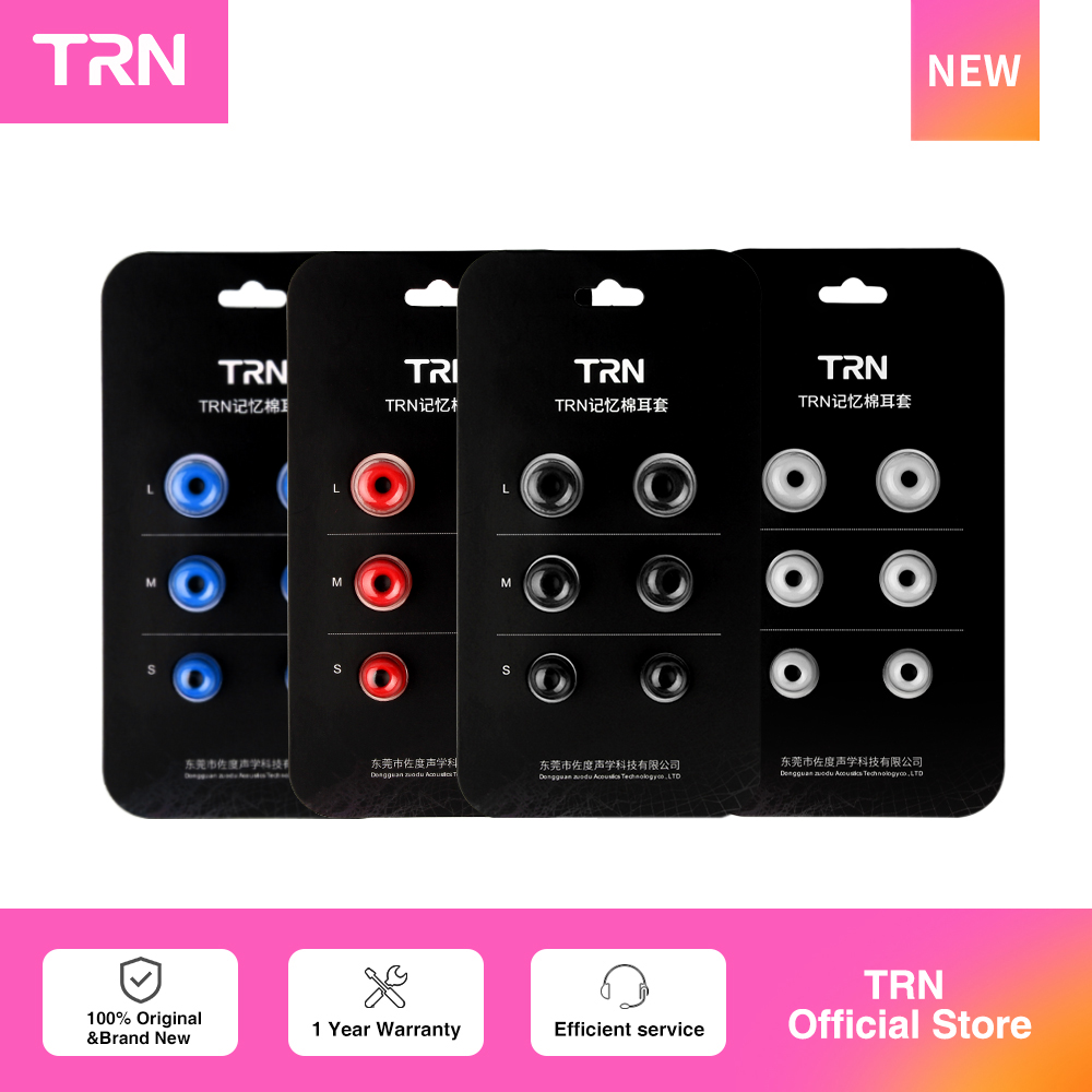 Earphone Foam Tip - TRN 3 Çift (6 adet) Kulaklık