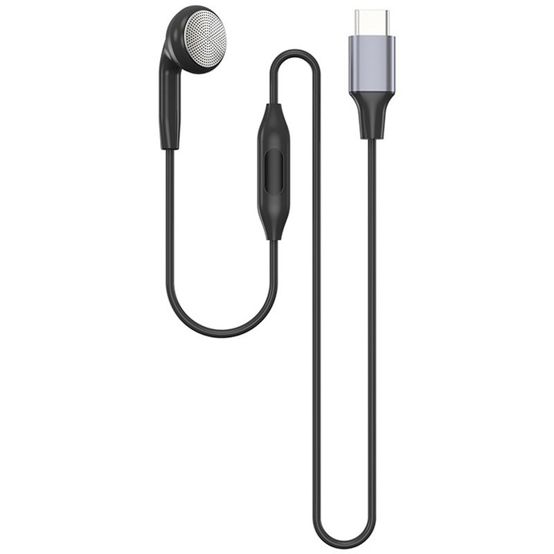 Wired Earphone Mic - DT75BG Tip C Tek Kulaklık Mikrofonlu,