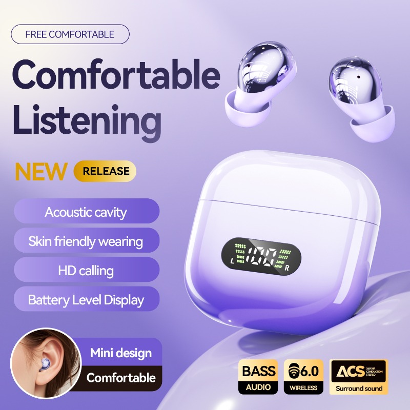 Wireless Earbuds Tws - TWS Yüksek Ses Kalitesi Mini Uyku