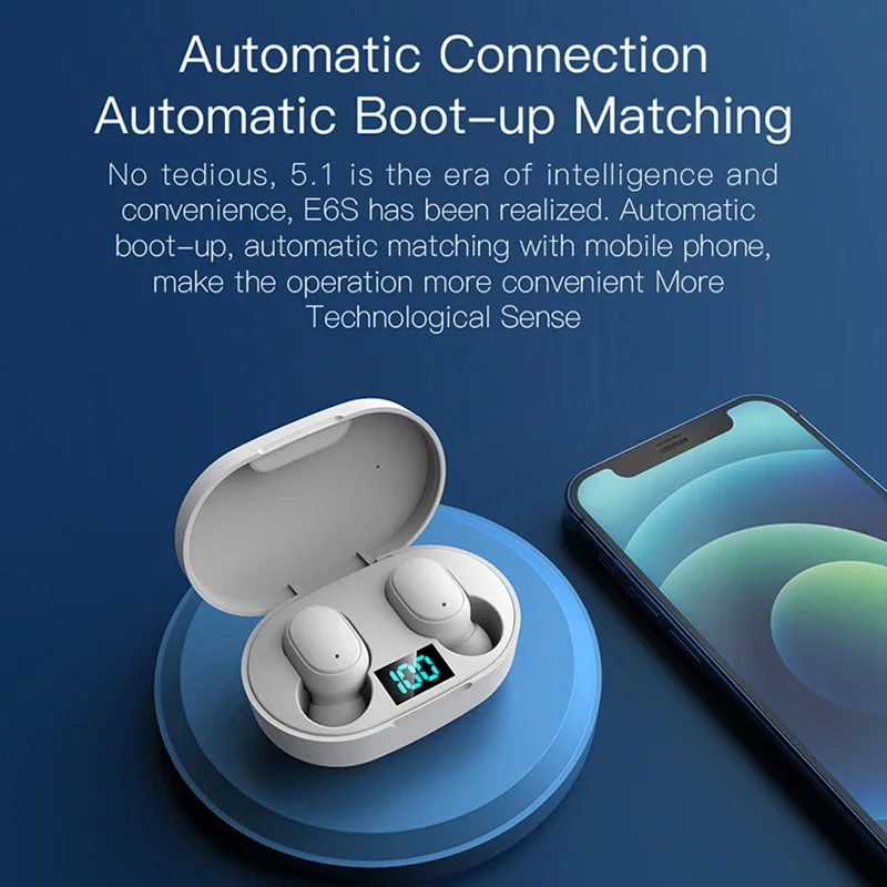 2026 Yeni TWS E6S Fone Bluetoo - Bluetooth Headset On Ear incelemesi ve fiyatı
