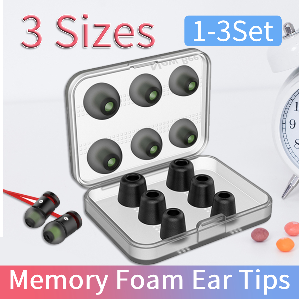 1-3 Set Hafızalı Köpük Kulak U - Earphone Foam Tip incelemesi ve fiyatı
