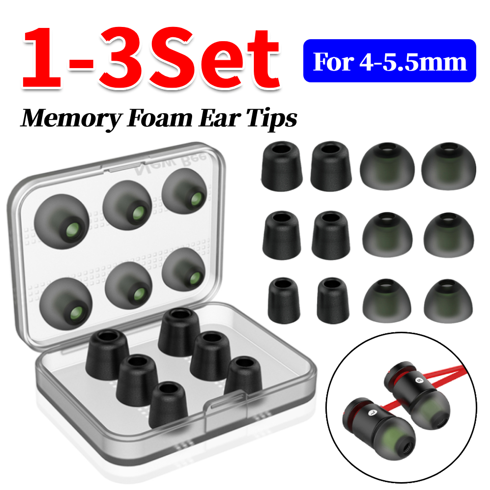 1-3 Set Hafızalı Köpük Kulak U - Earphone Foam Tip incelemesi ve fiyatı