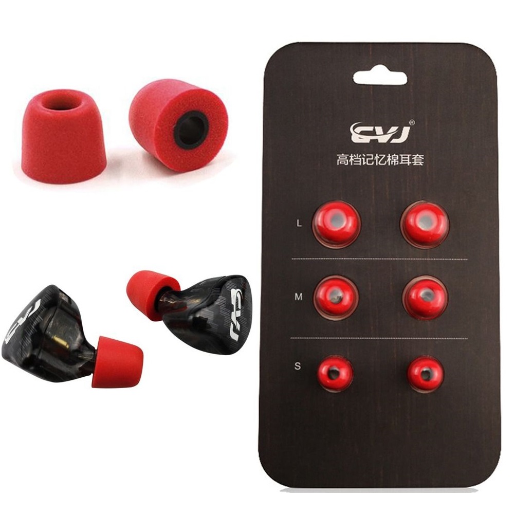 3Pairs yükseltme gürültü izole - Earphone Foam Tip incelemesi ve fiyatı