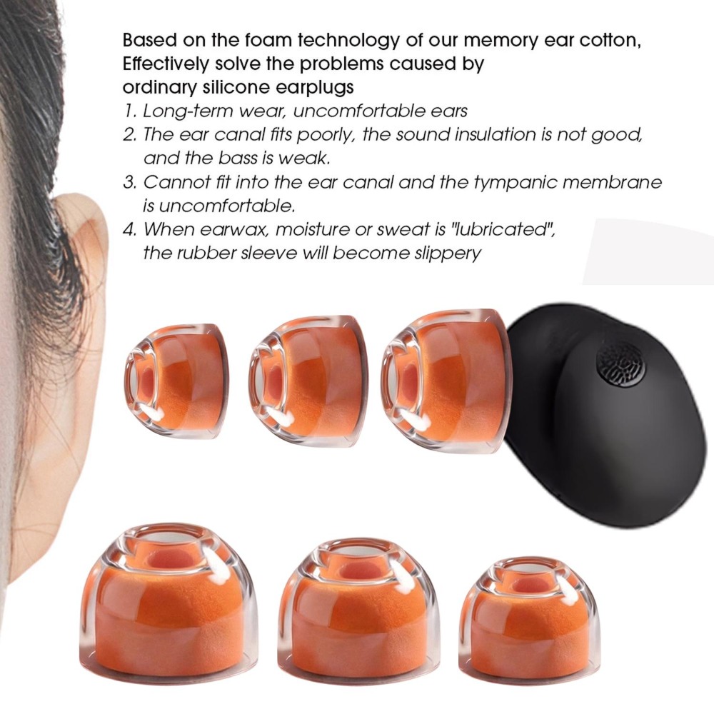 S/M/L Silikon + Hafızalı Köpük - Earphone Foam Tip incelemesi ve fiyatı