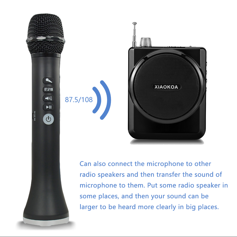 XIAOKOA L-698 15W kablosuz Kar - Shure Mic Sm58 incelemesi ve fiyatı