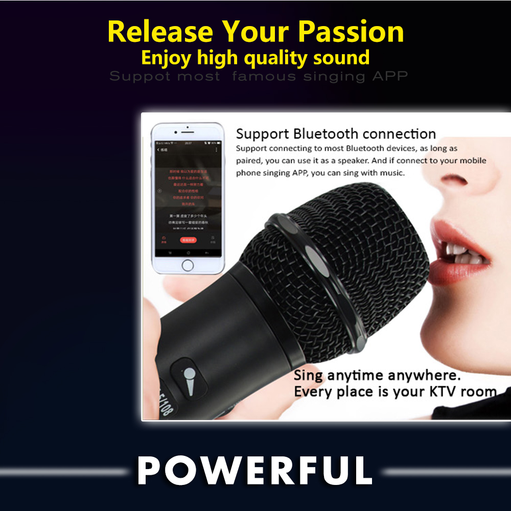 XIAOKOA L-698 15W kablosuz Kar - Shure Mic Sm58 incelemesi ve fiyatı
