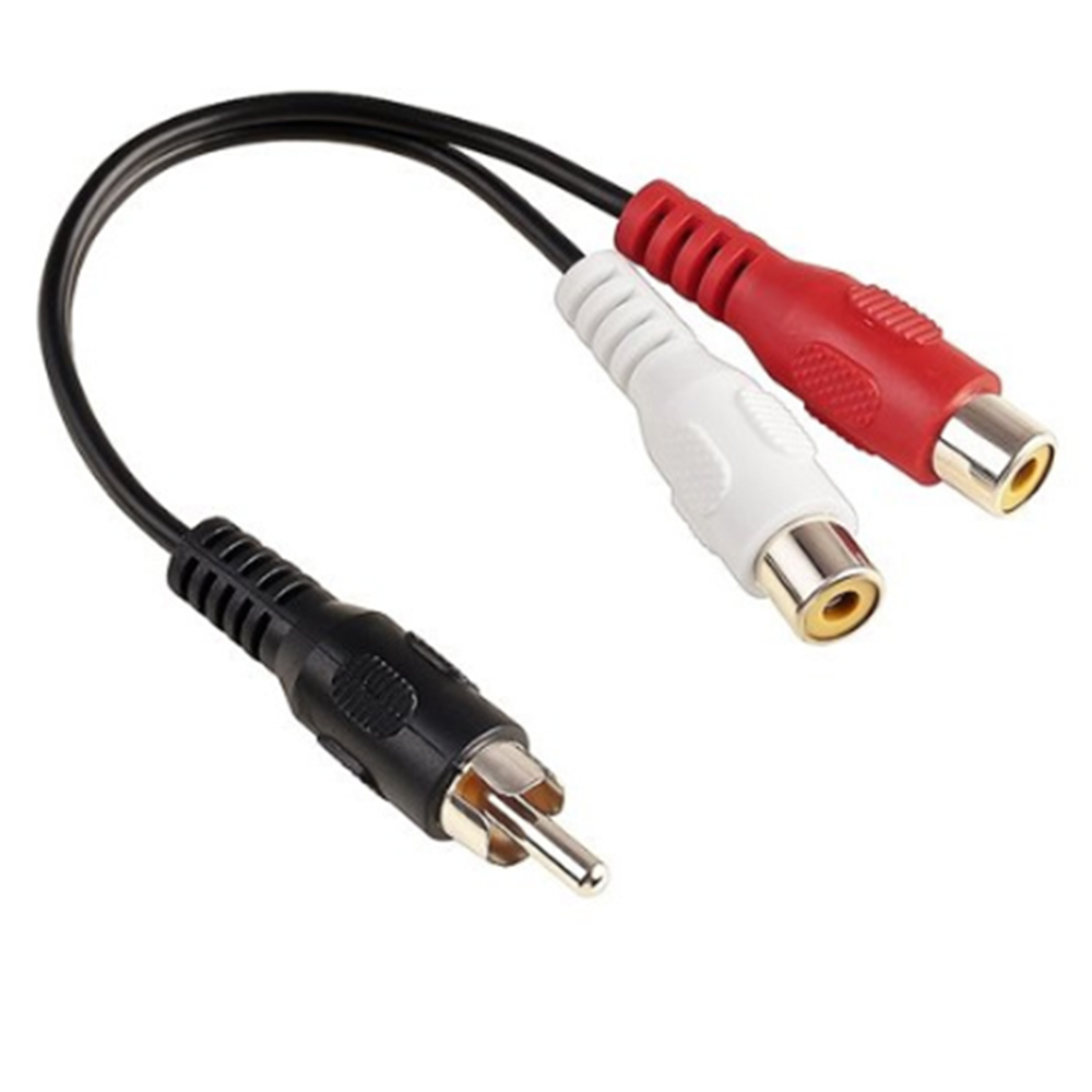 1 RCA Erkek Mono - 2 RCA Dişi  - Audio Splitter Y incelemesi ve fiyatı