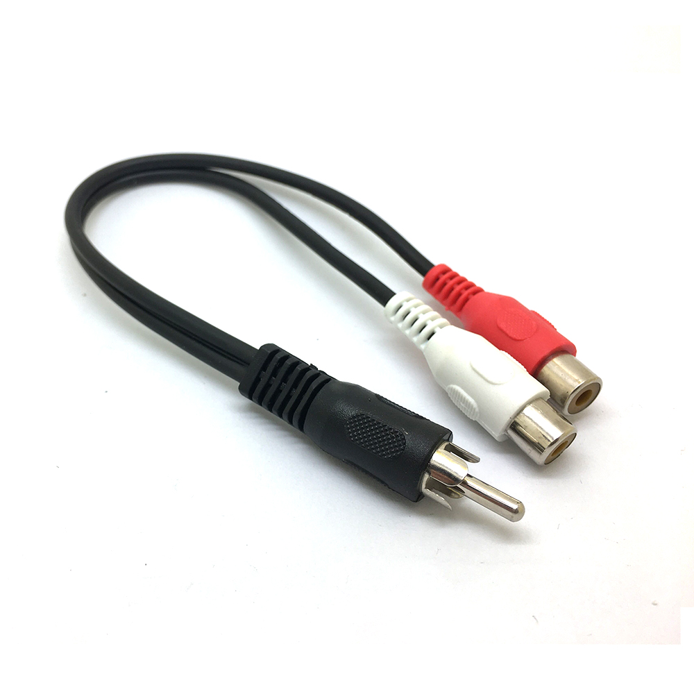 1 RCA Erkek Mono - 2 RCA Dişi  - Audio Splitter Y incelemesi ve fiyatı