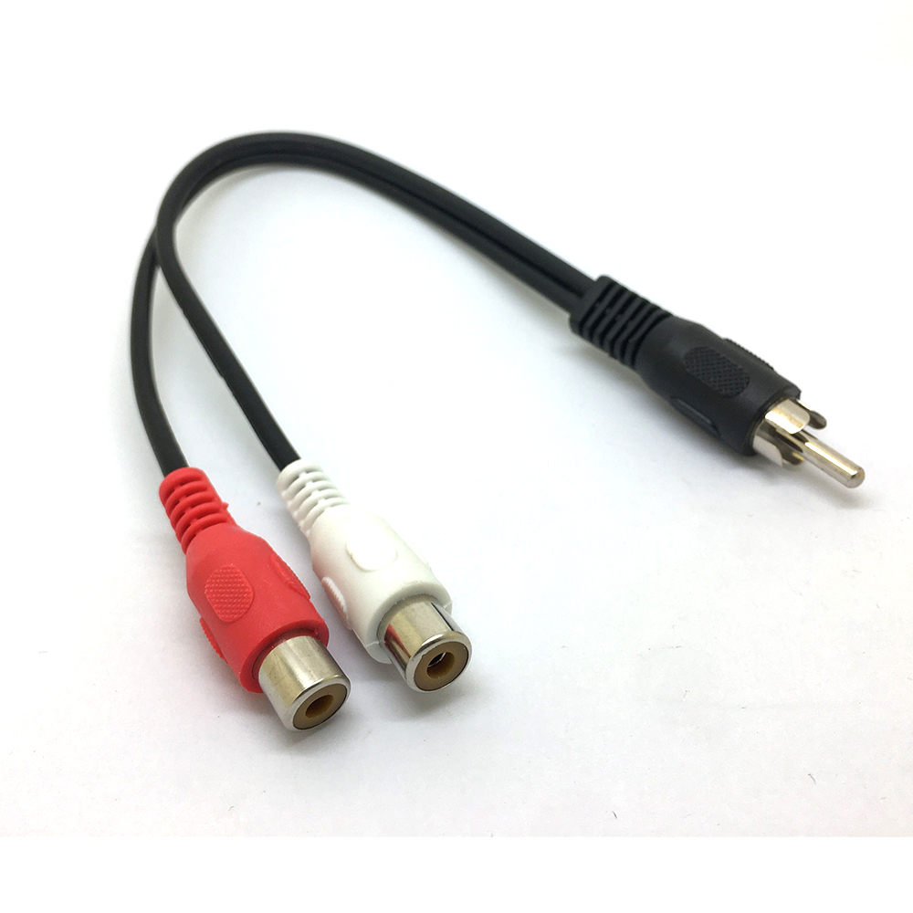 1 RCA Erkek Mono - 2 RCA Dişi  - Audio Splitter Y incelemesi ve fiyatı