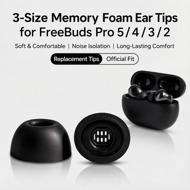 Üç katmanlı hafızalı köpük kul - Earphone Foam Tip incelemesi ve fiyatı